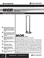 Preview for 4 page of Pico Macom MOR Series Installation And Operation Manual