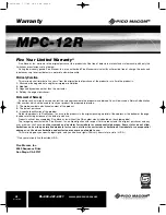 Preview for 8 page of Pico Macom MPC-12R Installation And Operation Manual