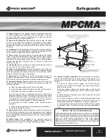 Preview for 3 page of Pico Macom MPCMA Installation And Operation Manual