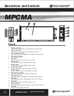 Preview for 6 page of Pico Macom MPCMA Installation And Operation Manual