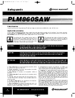 Preview for 2 page of Pico Macom PLM860SAW Installation And Operation Manual