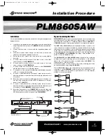 Preview for 7 page of Pico Macom PLM860SAW Installation And Operation Manual