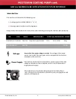 Preview for 8 page of PICOTE 2220100001 Operation, Safety & Installation Manual