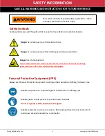 Preview for 3 page of PICOTE 2390000010 Operation & Safety Manual