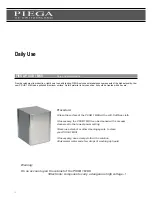 Preview for 14 page of Piega P SUB 1 MKII User Manual