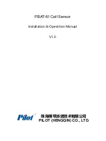 Pilot Communications PBAT-61 Installation & Operation Manual preview