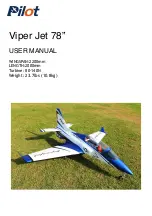 Pilot Communications Viper Jet 78 User Manual preview