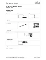 Preview for 3 page of Pilz P2HZ X1.10P Manual