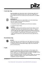 Preview for 18 page of Pilz PSS Series Operating Manual