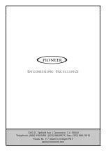 Preview for 8 page of Pioneer 3DM100 Installation Manual