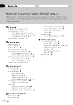 Preview for 2 page of Pioneer AVD-W9000 Owner'S Manual