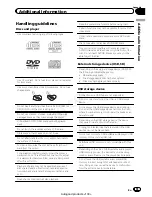 Preview for 62 page of Pioneer AVH-5400DVD Owner'S Manual