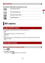 Preview for 19 page of Pioneer AVH-G229BT Operation Manual