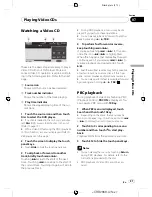 Preview for 27 page of Pioneer AVH-P3150DVD Operation Manual