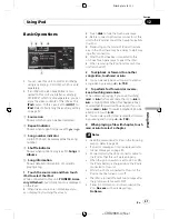 Preview for 41 page of Pioneer AVH-P3150DVD Operation Manual