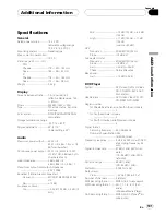 Preview for 101 page of Pioneer AVH-P5950DVD Operation Manual