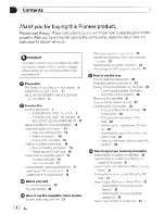 Preview for 2 page of Pioneer avic-u280 Owner'S Manual