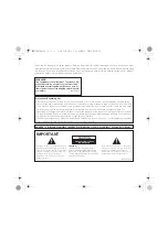 Preview for 2 page of Pioneer BDR-XD07B Operating Instructions Manual