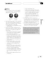 Preview for 121 page of Pioneer CD-BTB20 Owner'S Manual