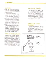 Preview for 2 page of Pioneer CS-99 Operation Manual