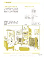 Preview for 4 page of Pioneer CS-99 Operation Manual