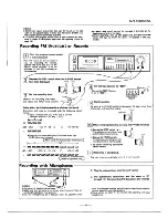 Preview for 6 page of Pioneer CT-520 Operating Instructions Manual