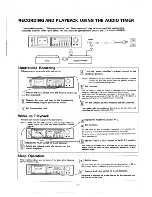 Preview for 10 page of Pioneer CT-520 Operating Instructions Manual