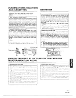 Preview for 13 page of Pioneer CT-970 Operating Instructions Manual