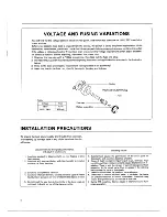 Preview for 2 page of Pioneer CT-F1050 Operating Instructions Manual