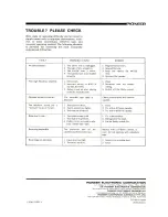 Preview for 16 page of Pioneer CT-F2121 Operating Instructions Manual