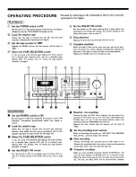 Preview for 6 page of Pioneer CT-F600 Operating Instructions Manual