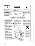 Preview for 2 page of Pioneer CT-W530R Operating Instructions Manual