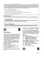 Preview for 3 page of Pioneer CTW603RS Operating Instructions Manual