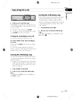 Preview for 13 page of Pioneer DEH-2850MP Operation Manual