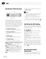 Preview for 14 page of Pioneer DEH-P5600MP Operation Manual