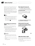 Preview for 6 page of Pioneer DEH-P6750MP Operation Manual