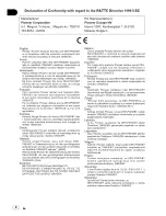 Preview for 2 page of Pioneer DEH-P9800BT - Radio / CD Operation Manual