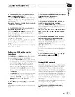 Preview for 87 page of Pioneer DEH-P9800BT - Radio / CD Operation Manual