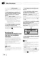 Preview for 102 page of Pioneer DEH-P9800BT - Radio / CD Operation Manual