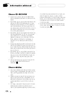 Preview for 224 page of Pioneer DEH-P9800BT - Radio / CD Operation Manual