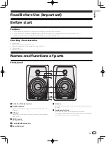 Preview for 5 page of Pioneer DM-40 Operating Instructions Manual