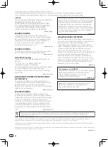 Preview for 30 page of Pioneer DM-40 Operating Instructions Manual