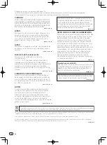 Preview for 42 page of Pioneer DM-40 Operating Instructions Manual