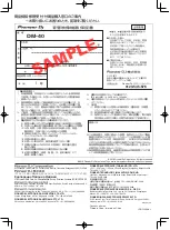 Preview for 72 page of Pioneer DM-40 Operating Instructions Manual