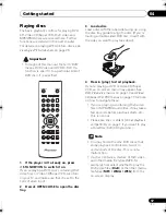 Preview for 17 page of Pioneer DV-300-S Operating Instructions Manual