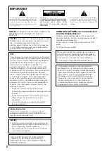 Preview for 2 page of Pioneer DV-535 Operating Instructions Manual