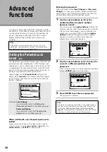 Preview for 36 page of Pioneer DV-535 Operating Instructions Manual