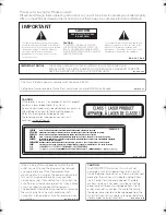 Preview for 2 page of Pioneer DVR-460H-K Operating Instructions Manual