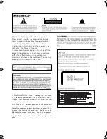 Preview for 2 page of Pioneer DVR-5100H Operating Instructions Manual