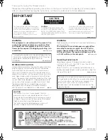 Preview for 2 page of Pioneer DVR-LX60D Operating Instructions Manual